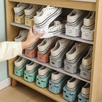 ארגוניות אחסון לנעליים StepSmart | Adjustable Shoe Organizer | אוזו - שופ