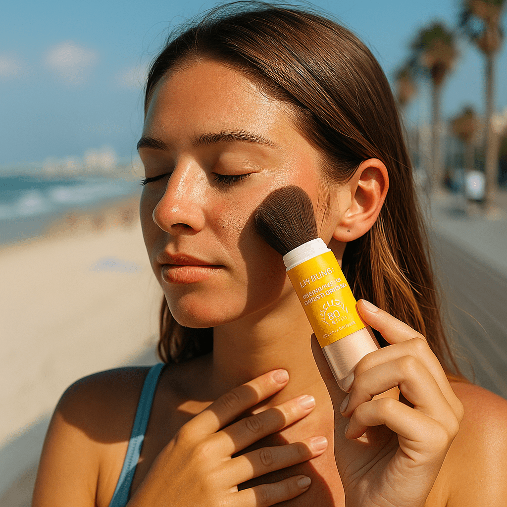 פודרה מקדם הגנה SPF 50 - 2 יחידות | | אוזו - שופ