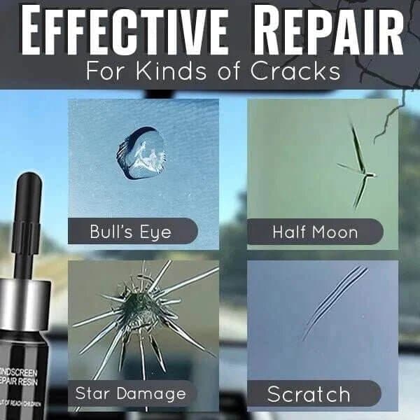 GlassFixer ערכת תיקון זכוכית | Glass Repair Kit | אוזו - שופ