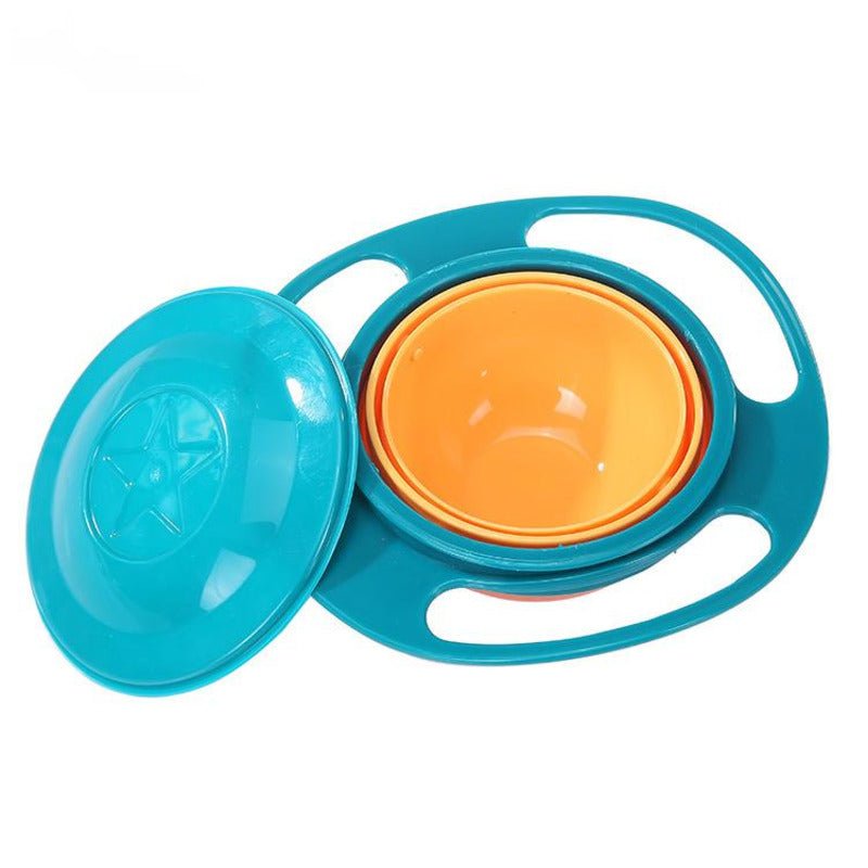 קערות אוכל לילדים - מונעות נפילה של מזון | Kids Bowl 360 Rotate | אוזו - שופ