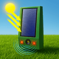 מכשיר סולארי להרחקת יונים IonAway | ion removal device | אוזו - שופ