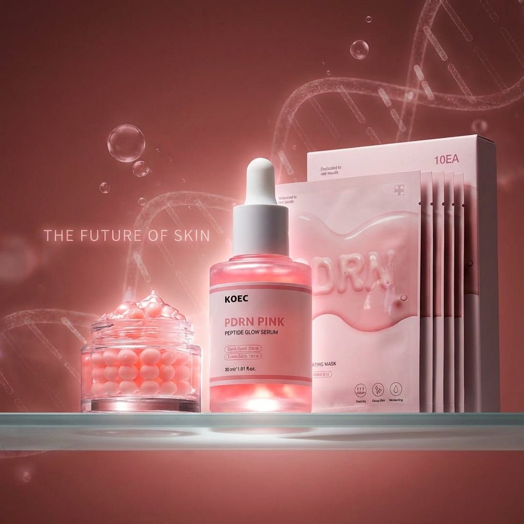 מארז הטריו הקוריאני המושלם: PDRN & Glass Skin Revolution (מכיל: סרום פפטידים, קרם פנינים ומארז 10 מסיכות) | מארז הטריו הקוריאני המושלם: PDRN & Glass Skin Revolution (מכיל: סרום פפטידים, קרם קפסולות ומארז 10 מסיכות) | אוזו - שופ