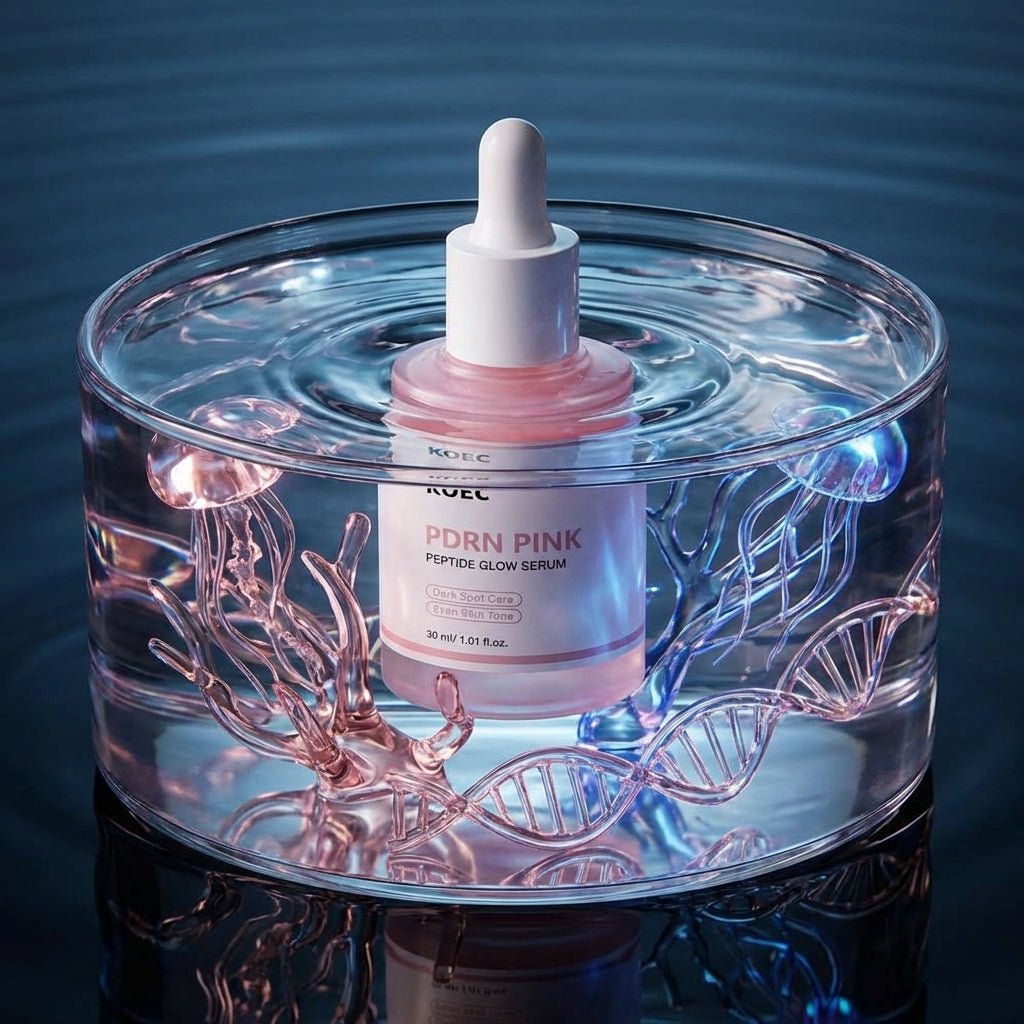 סרום זוהר פפטידים ורוד לטיפוח הפנים - PDRN | סרום זוהר פפטידים ורוד לטיפוח הפנים - PDRN | אוזו - שופ