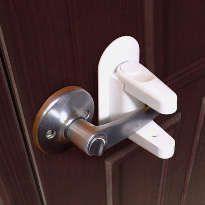 רביעיית מנעולי בטיחות לידית הדלת | Door Lever Lock | אוזו - שופ