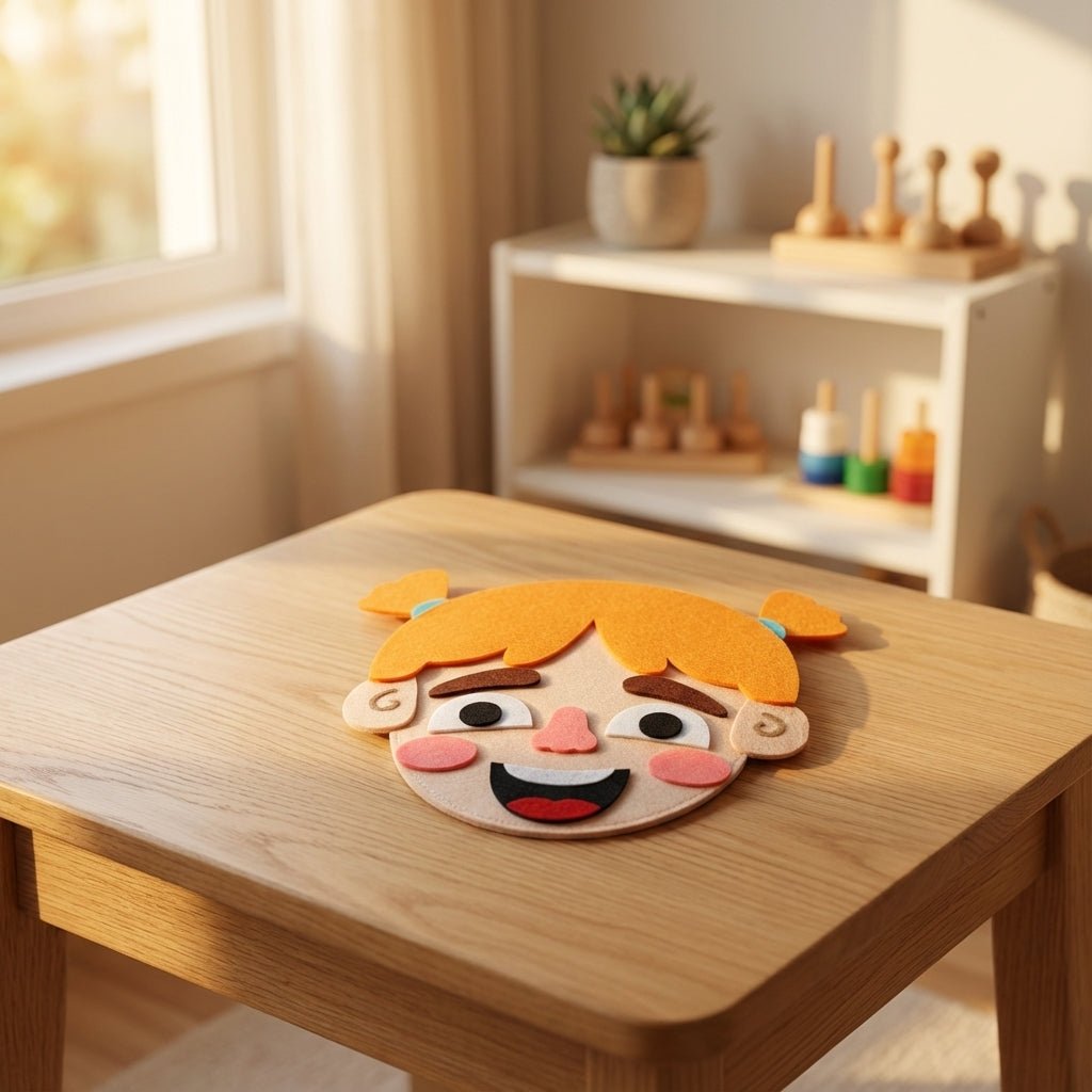 ערכת פאזל ללימוד רגשות והבעות פנים (SEL) - סדרת חינוך יצירתי | ערכת פאזל עצמי ללימוד רגשות והבעות פנים (SEL) - סדרת חינוך יצירתי | אוזו - שופ