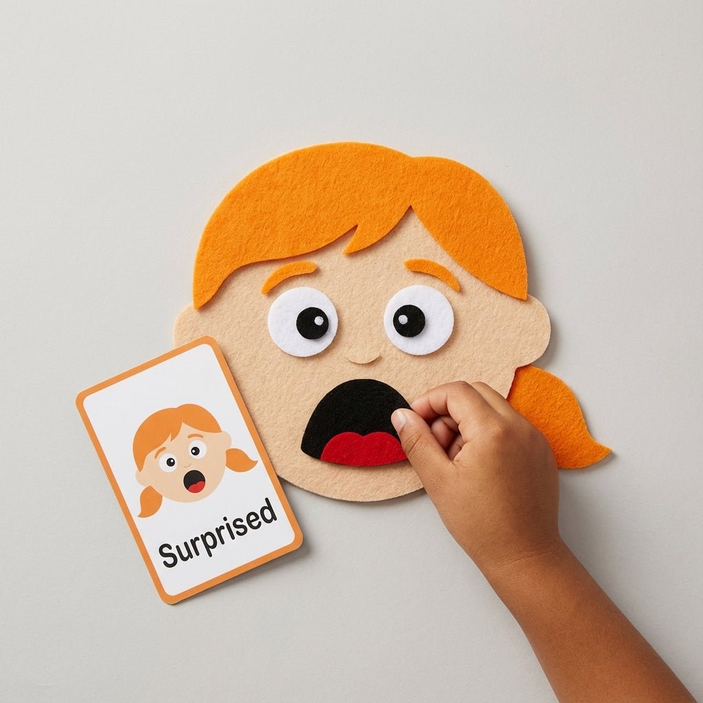 ערכת פאזל ללימוד רגשות והבעות פנים (SEL) - סדרת חינוך יצירתי | ערכת פאזל עצמי ללימוד רגשות והבעות פנים (SEL) - סדרת חינוך יצירתי | אוזו - שופ