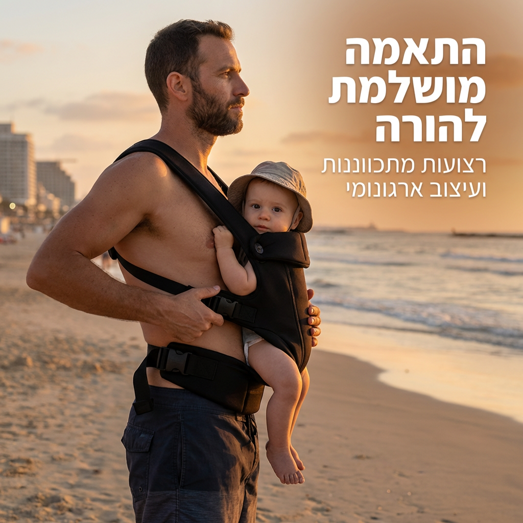 מנשא מים פרמיום לתינוקות ופעוטות
