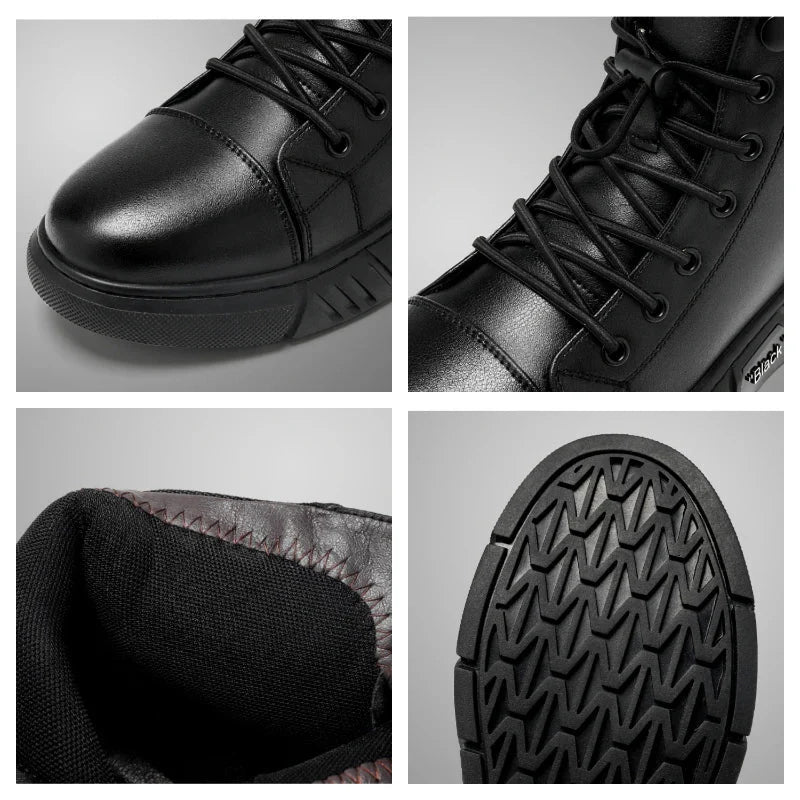 סניקרס גבוהות אלגנטיות לגבר GentleStride | Men's Sports Shoes | אוזו - שופ