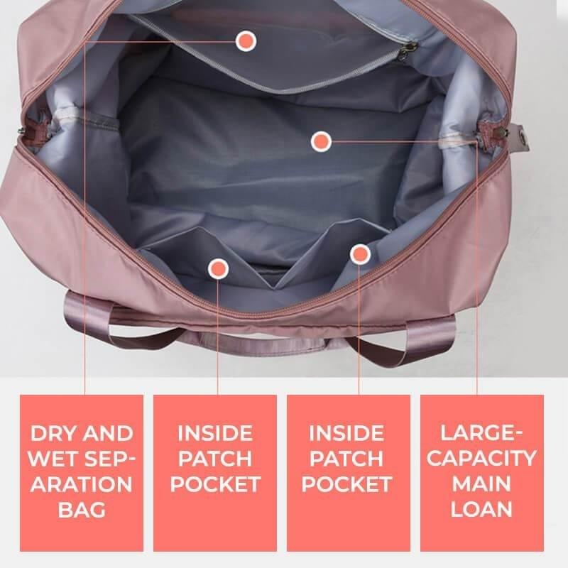 תיק נסיעות מתקפל בעל נפח גדול | Luggage and bags | אוזו - שופ